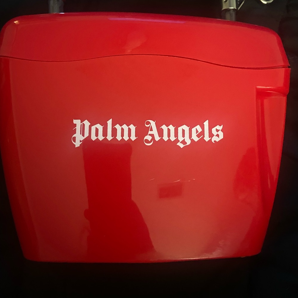 Red Palm Angels Padlock Strap Purse